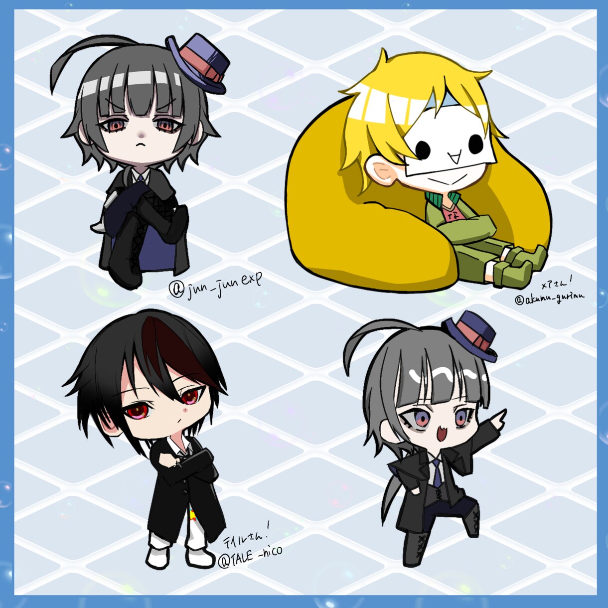 目を引くミニキャラ描きます 親しみやすく目を引くミニキャラクターお任せください イメージ5