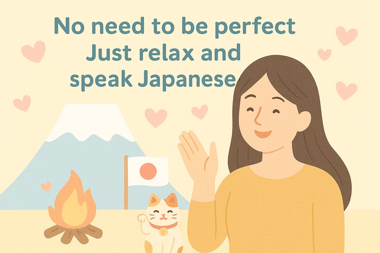 あなたの日本人のお友達になります Just relax and speak Japanese イメージ1