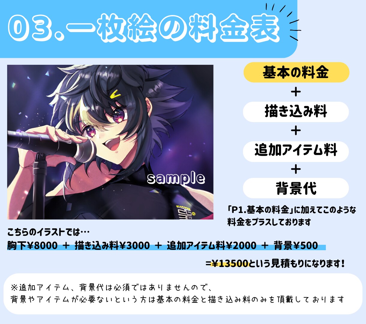 商用OK! 立ち絵、一枚絵などのイラスト制作します 動画や配信で使える目を引くイラストを描きます！ イメージ4