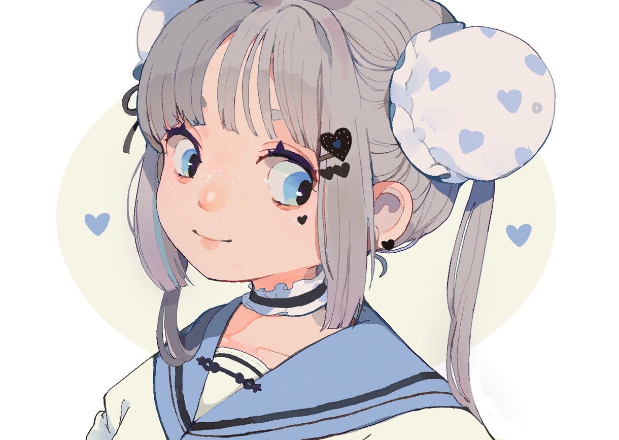 ポップで可愛いイラストお描きします アイコンやヘッダーなど、ふんわり可愛い雰囲気にしたい方に イメージ1