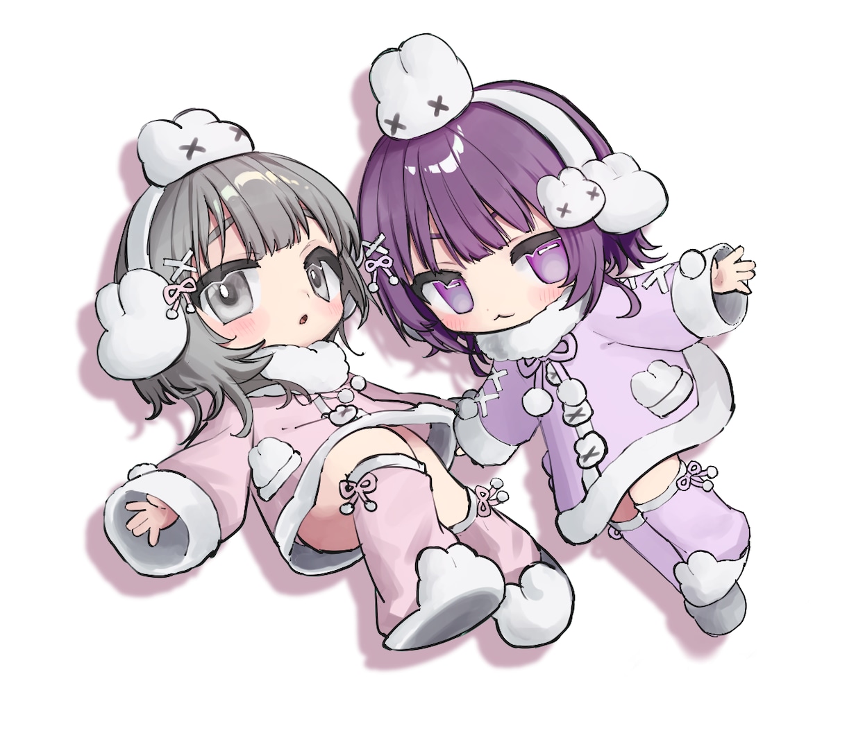 VRCアバターやオリジナルキャラのイラスト描きます SNSアイコンにも使える、デフォルメ系イラストです イメージ4