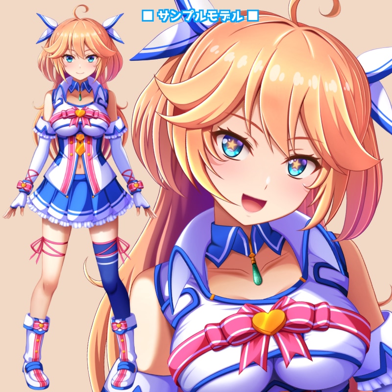Vtuberのイラストからモデリングまで制作します 高品質Vtuberをイラストからモデリングまで一括おまかせ！ イメージ2