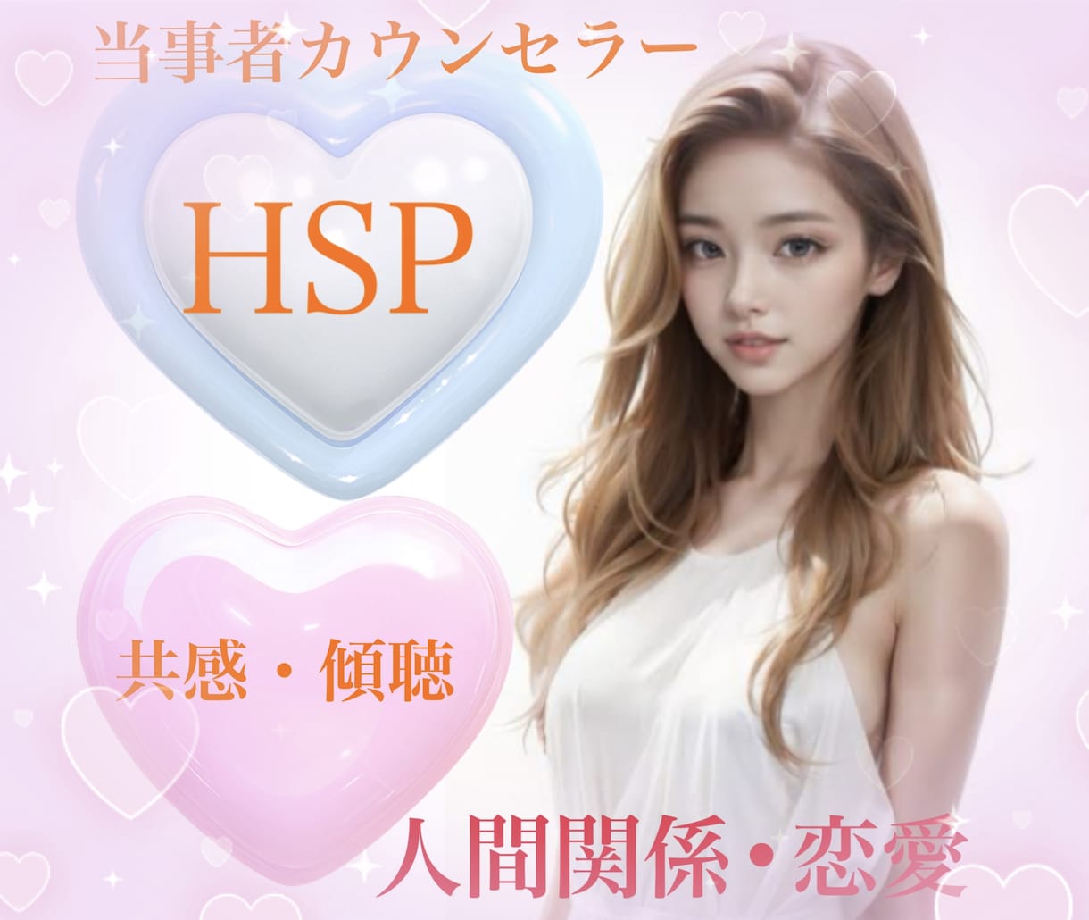 1人じゃないよ♡抱え込まないでお話し聞きます あなたに寄り添い否定なしでお話を伺います！笑顔になろう！ イメージ1