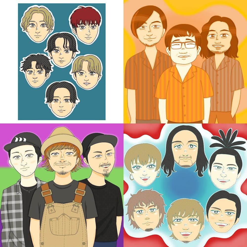 サブカル好きがSNSアイコンを描きます 個性的でカラフルなイラストが好きな方へ イメージ2
