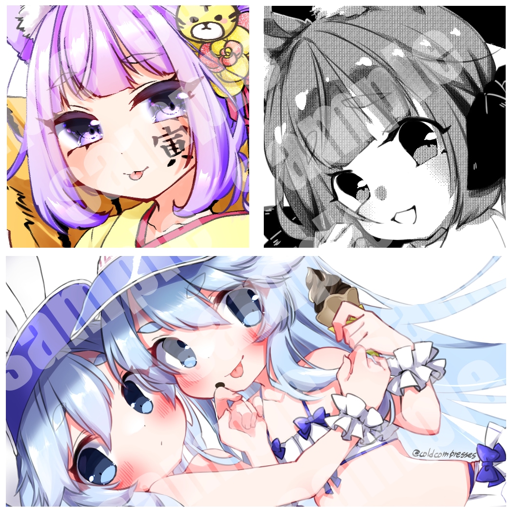 SNSアイコン制作いたします オーダーメイドで可愛い女の子のアイコンを制作いたします！ イメージ4