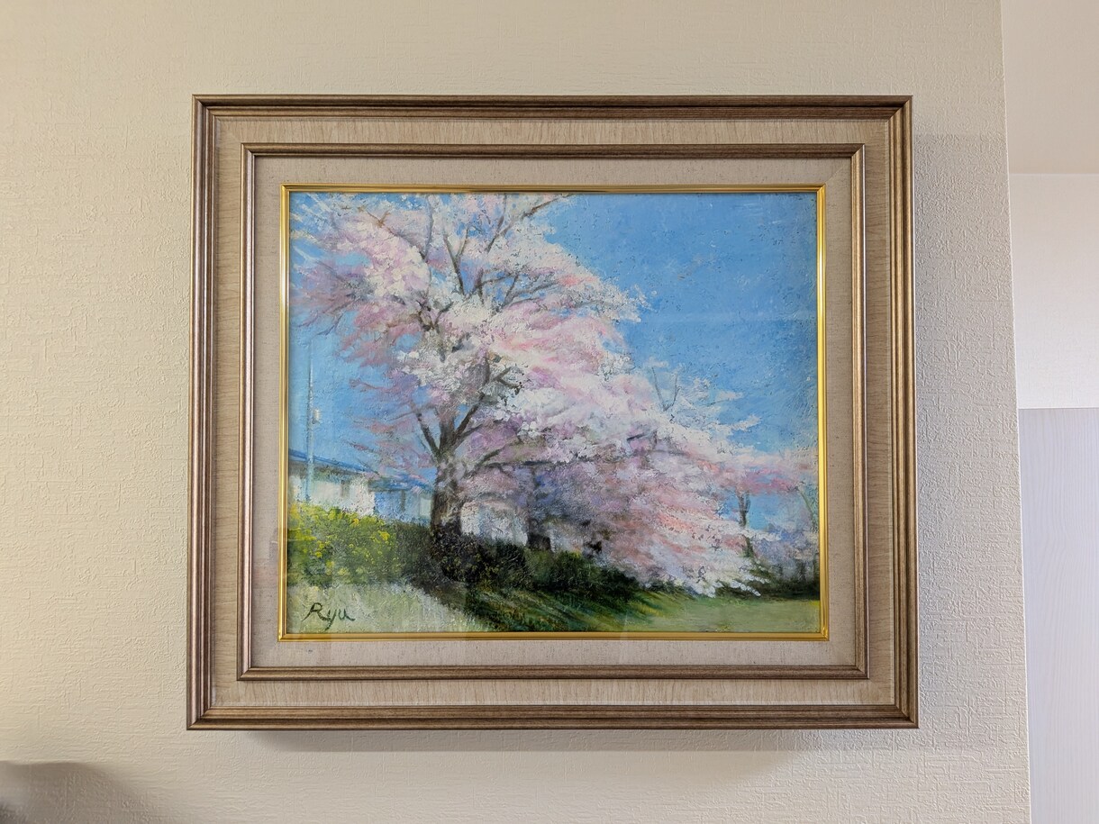 自作の油彩画をお譲りします 油絵の肉筆画をお部屋に飾りませんか イメージ2
