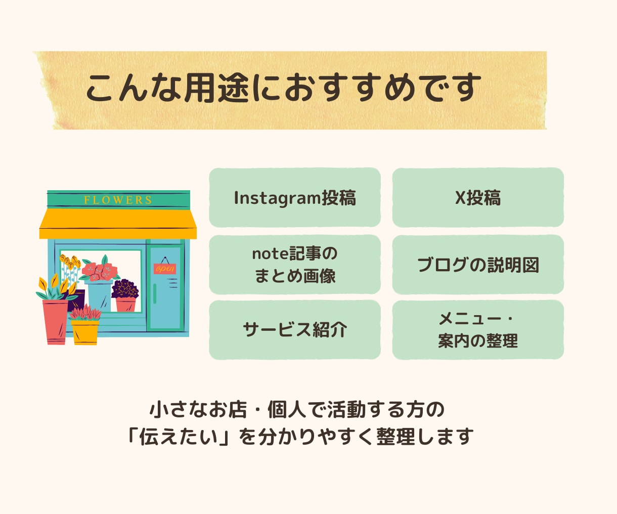 元介護福祉士が作る｜読み手に伝わる図解を作ります 通所介護計画書・重要事項説明書もわかりやすく整理します イメージ5