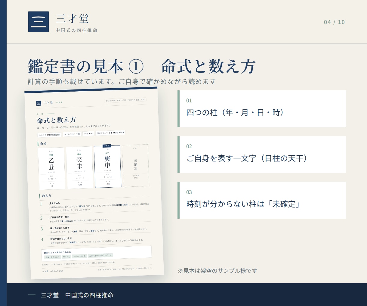 お金と仕事、動く時期を中国式四柱推命で読み解きます これから10年の追い風の年・整える年と、向いている稼ぎ方 イメージ4