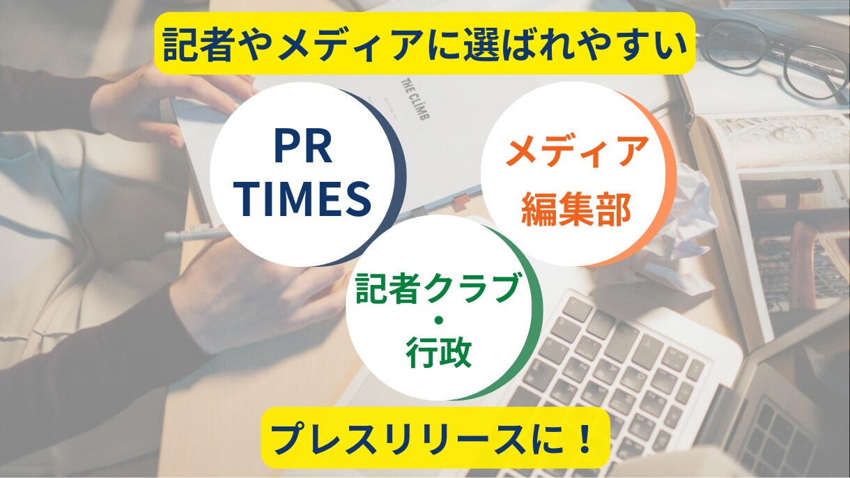 添削のみ！記者の心を動かすプレスリリースに変えます PR TIMESで配信しても思ったような反応が得られない方へ イメージ1