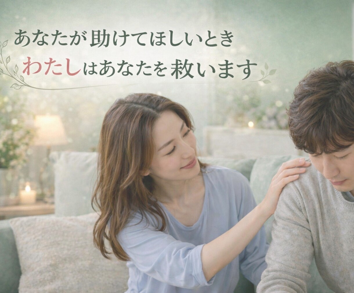 誰にも言えない本音を安心して話せます ＊不安や罪悪感も否定せず全部受け止めます イメージ7