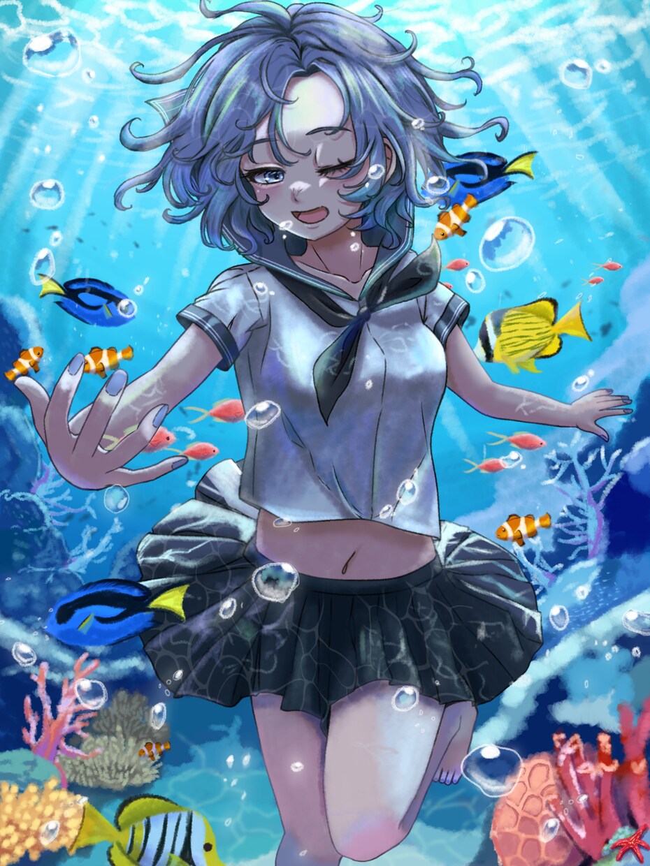 可愛いポップでカラフルな女の子を描きます あなたの思う「可愛い」を作ります イメージ3