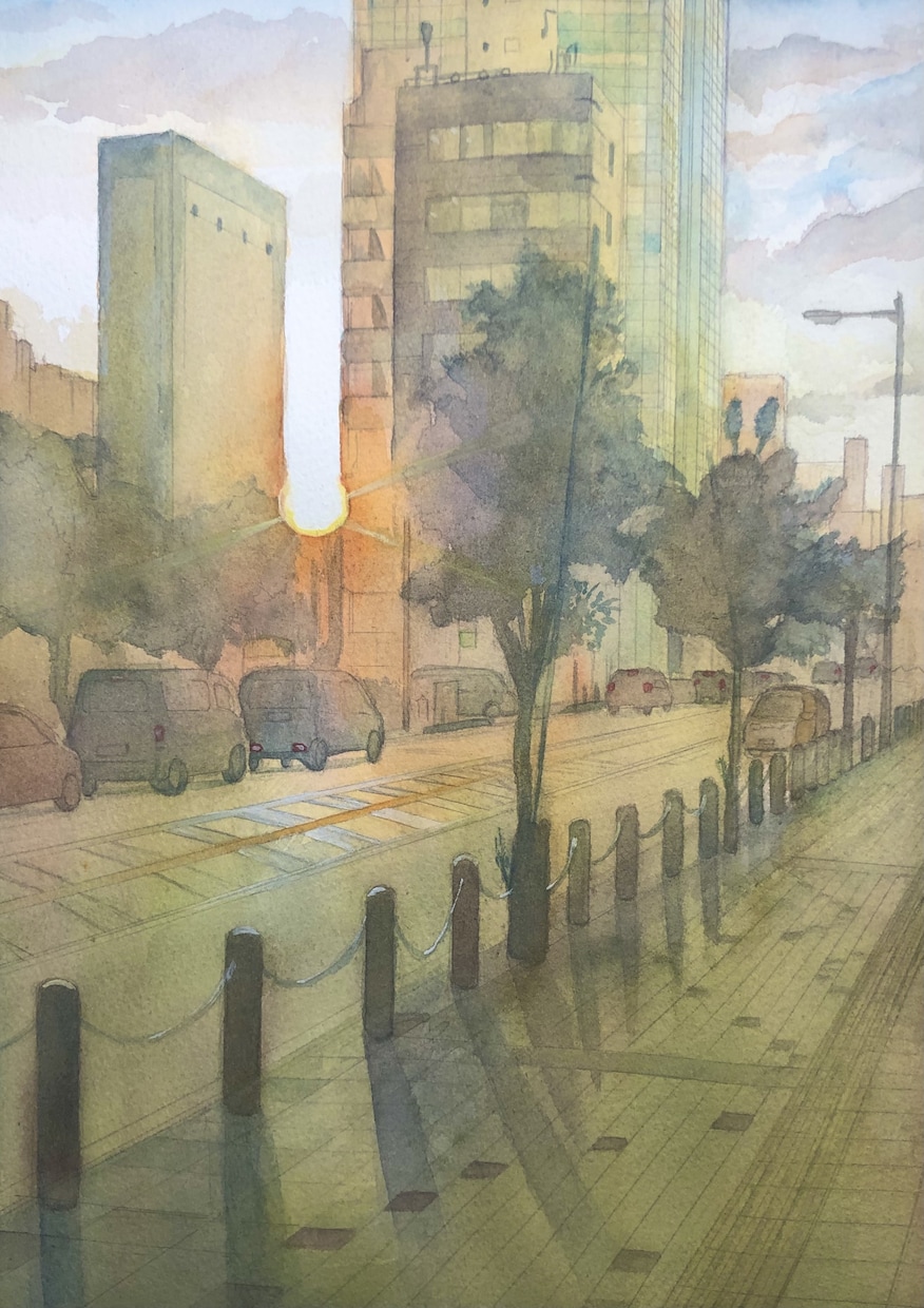 透明水彩で心が暖かくなるような絵を描きます あなたの撮った写真を絵として思い出に。 イメージ4