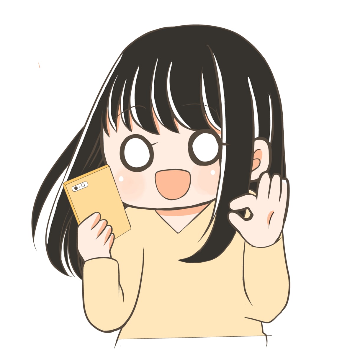 SNS・ブログ用のオリジナルアイコン描きます ふわっと優しい雰囲気のゆるかわイラスト♪ イメージ4