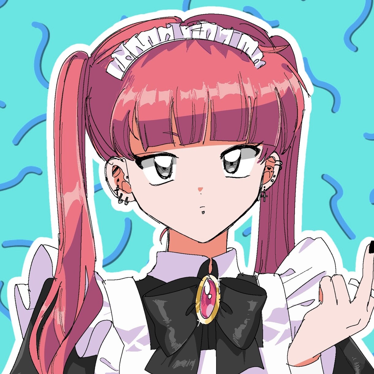 ポップでかわいいSNSアイコン・イラスト制作します 可愛いイラスト！スピード制作！似顔絵も！ イメージ5