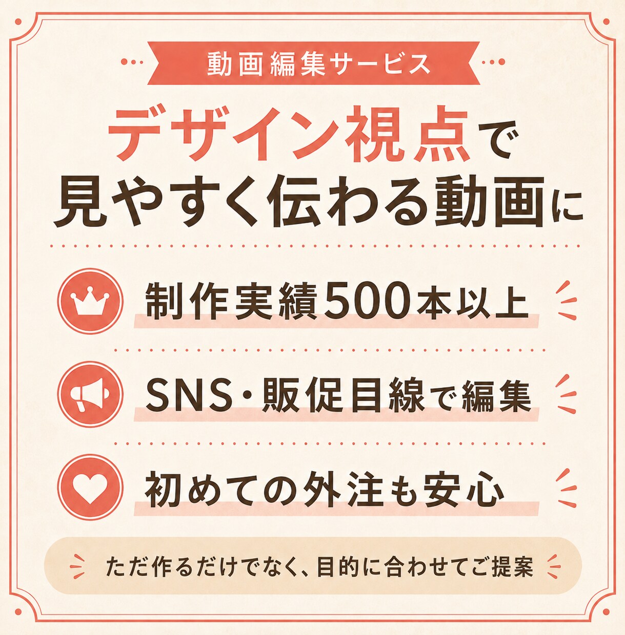 SNS・PR動画を見やすく編集します 丸投げOK｜ショートも横型も対応 イメージ5