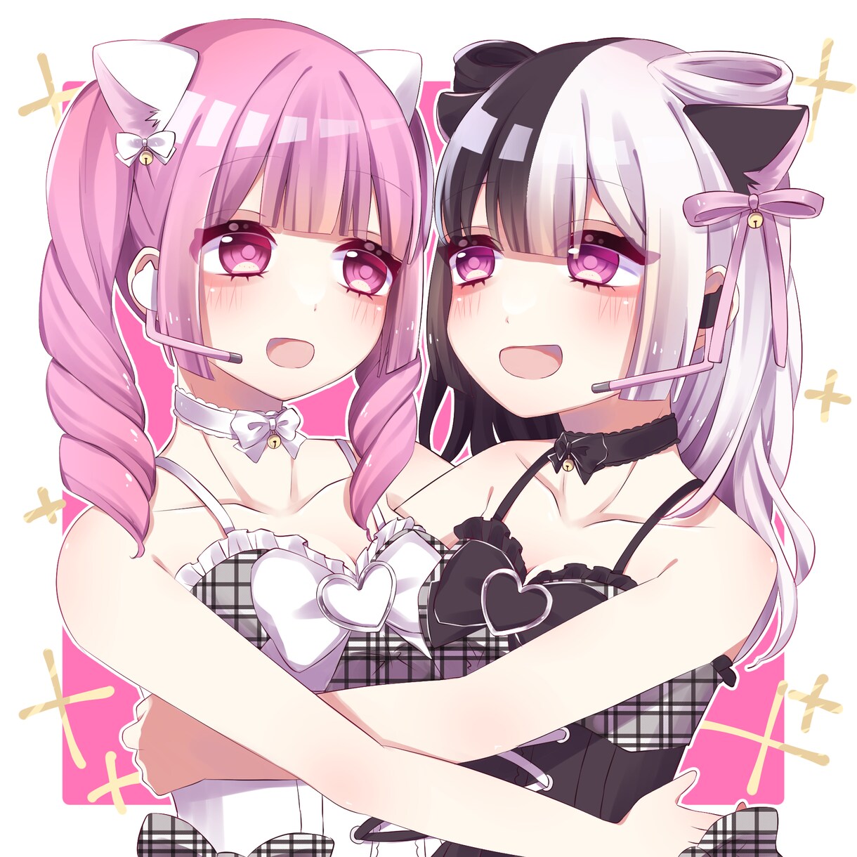SNSのアイコンや歌ってみたサムネイル等描きます 可愛くてキラキラしたイラストが得意です！ イメージ3