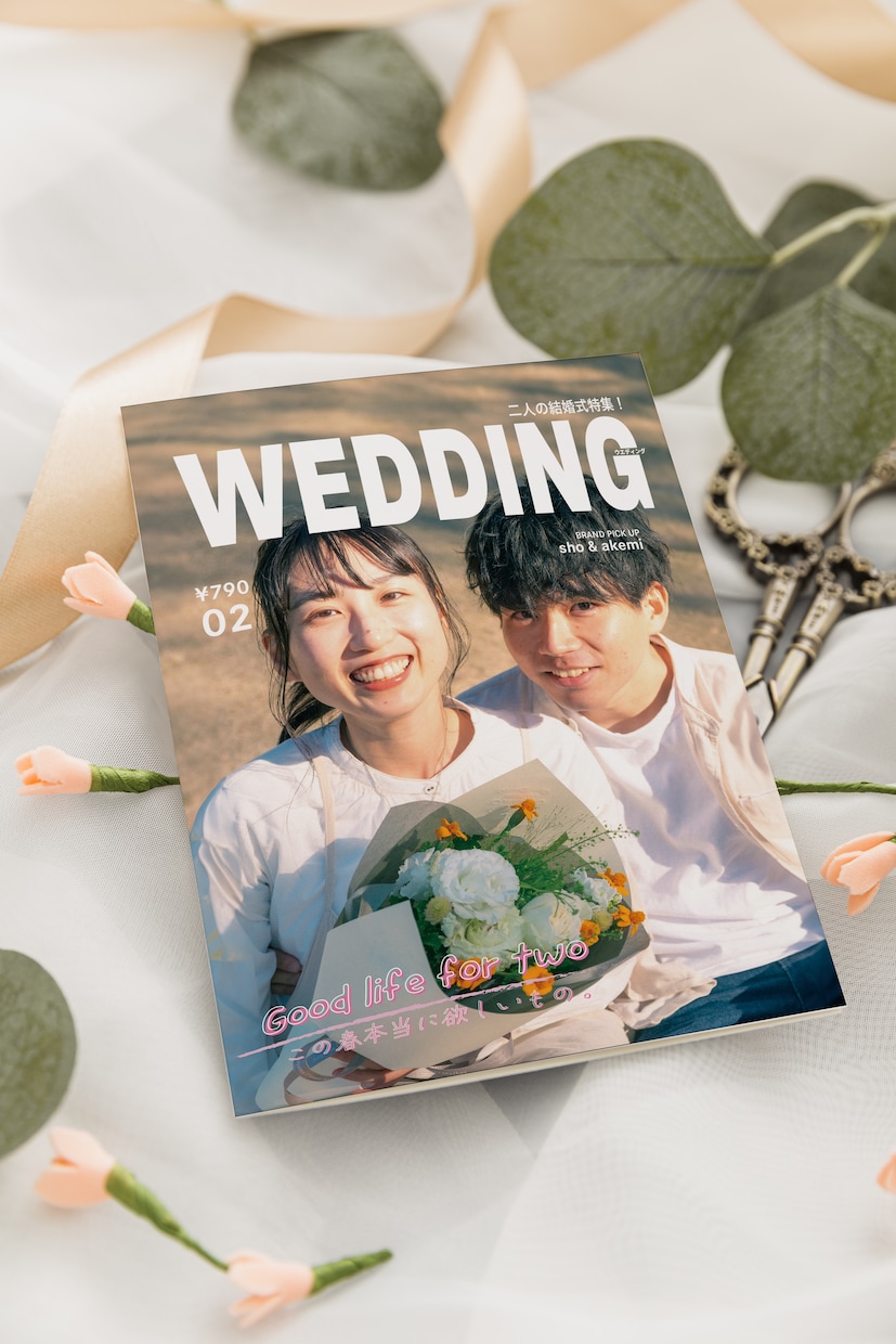 3名限定！物語を一冊に。プロフィールブック作ります ゲストにも大好評！二人の出会いから結婚式までの心情を伝える。 イメージ1