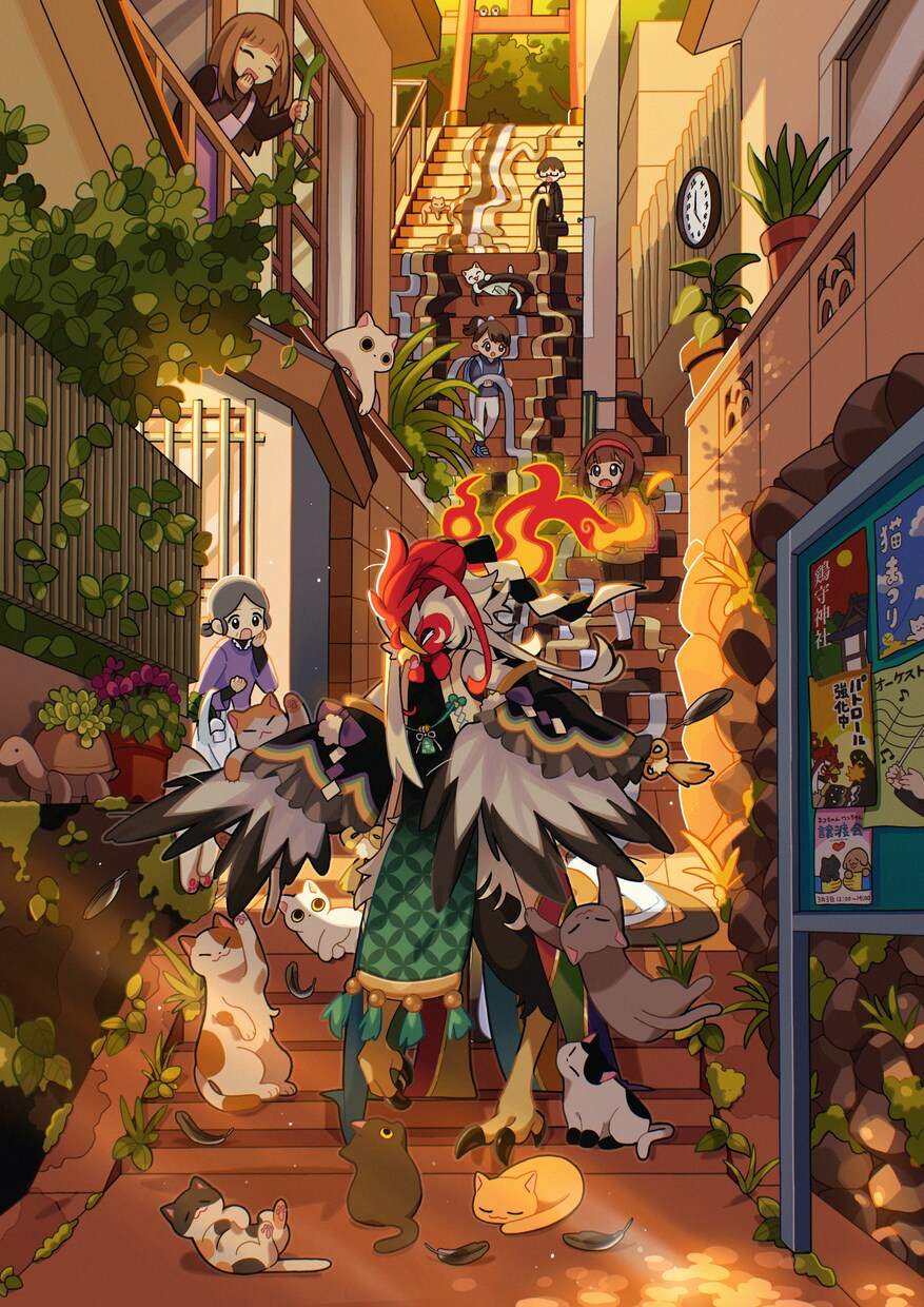 背景ありのアニメ調一枚イラストを制作いたします 商業利用可能！MVイラスト、キービジュアル、書籍、動画用など イメージ6