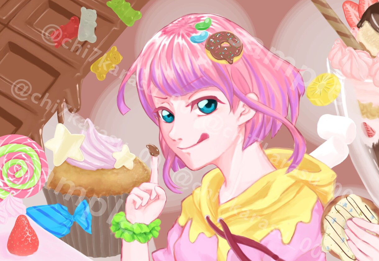 あらゆる場面で使える！1枚絵を描きます 個人用から本の表紙、PV(広告)まで使える！ イメージ6