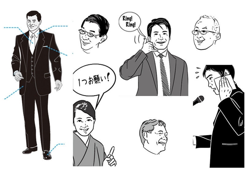 ペン画、線画のモノクロイラスト制作いたします 書籍、印刷物、WEB上で写真より記憶に残ります。 イメージ2