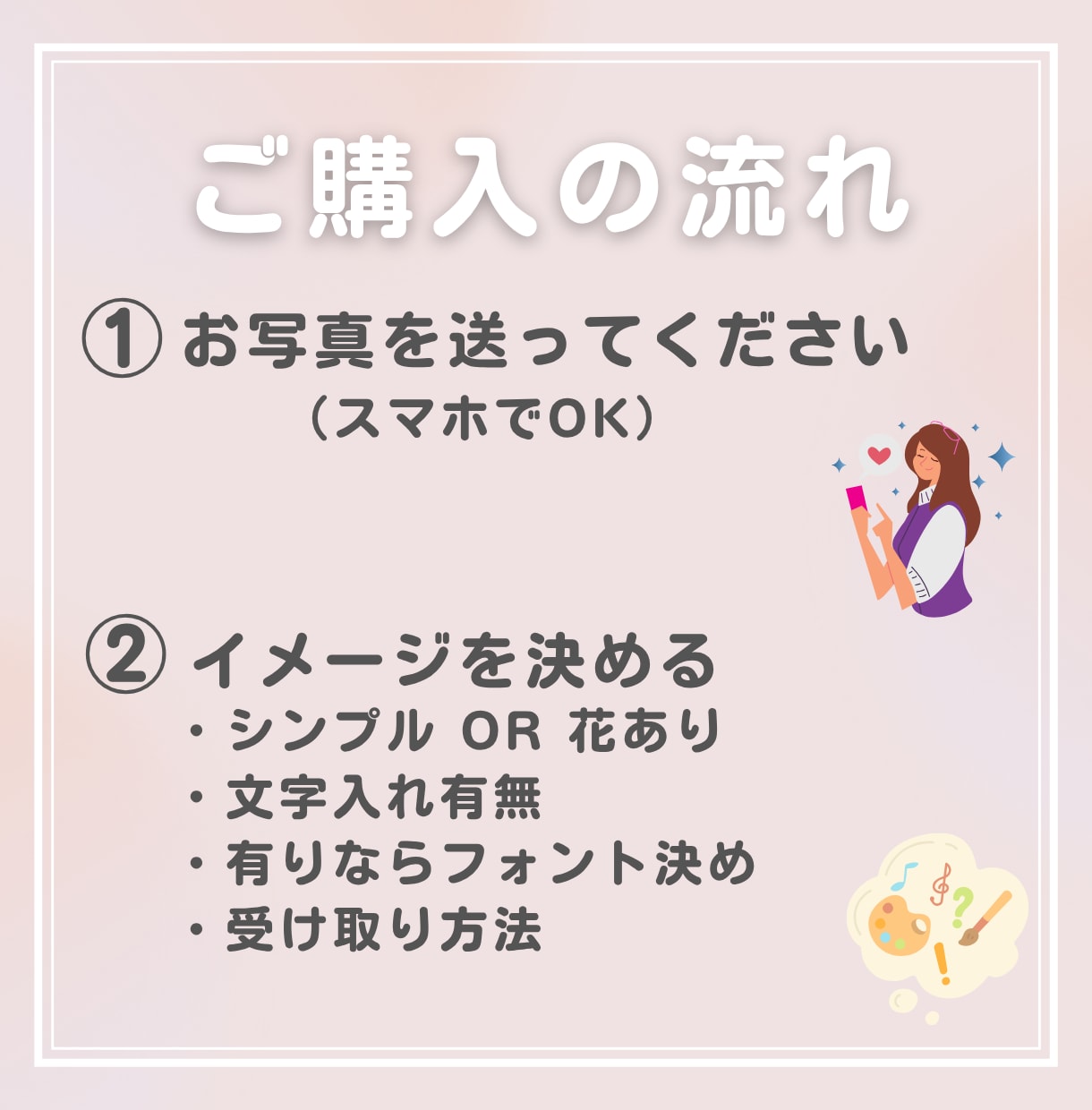 愛犬愛猫を優しい水彩画にします 評価★5御礼！！記念日ギフトやインテリアにオーダーイラスト イメージ2
