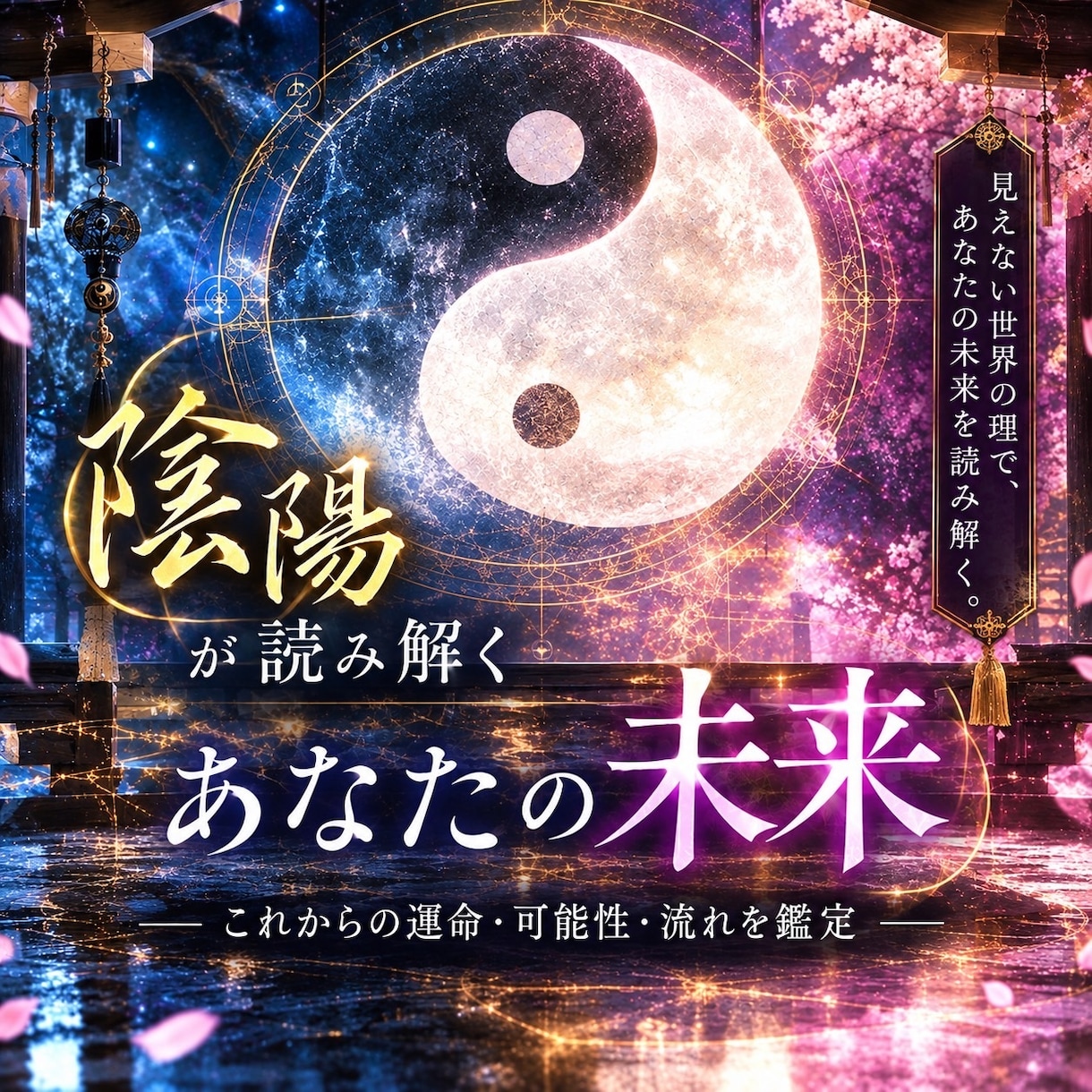 陰陽の術を用いて未来について占います 我が一族に伝わる陰陽の宝具を用いて、未来について占います。 イメージ1