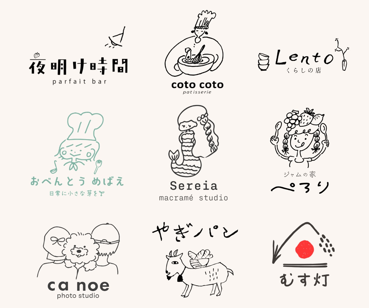 あなたの想いを伝える｜やさしい手書きロゴ作ります 女性向け・ゆるい手書きロゴ｜ショップ・ハンドメイドにおすすめ イメージ7