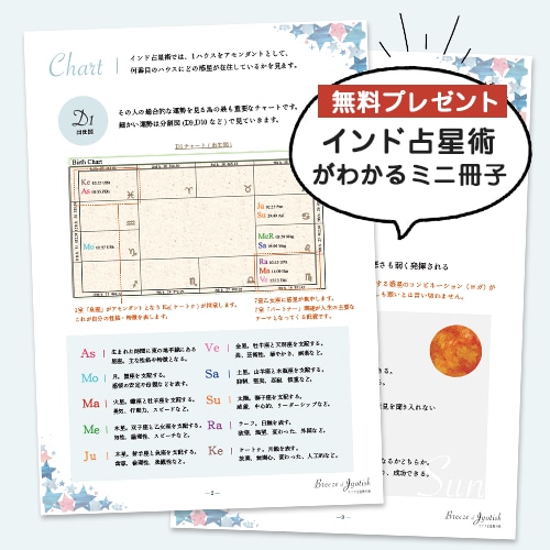 インド占星術のリーディングのお手伝いを致します 初学の方に、ホロスコープを読み解くヒントを1件お伝えします イメージ2