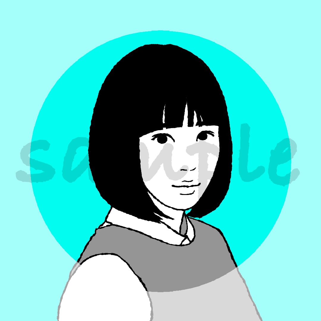 SNSアイコン用★美人・個性的アイコン描きます 印象に残るおしゃれなアイコン描きます！ イメージ8