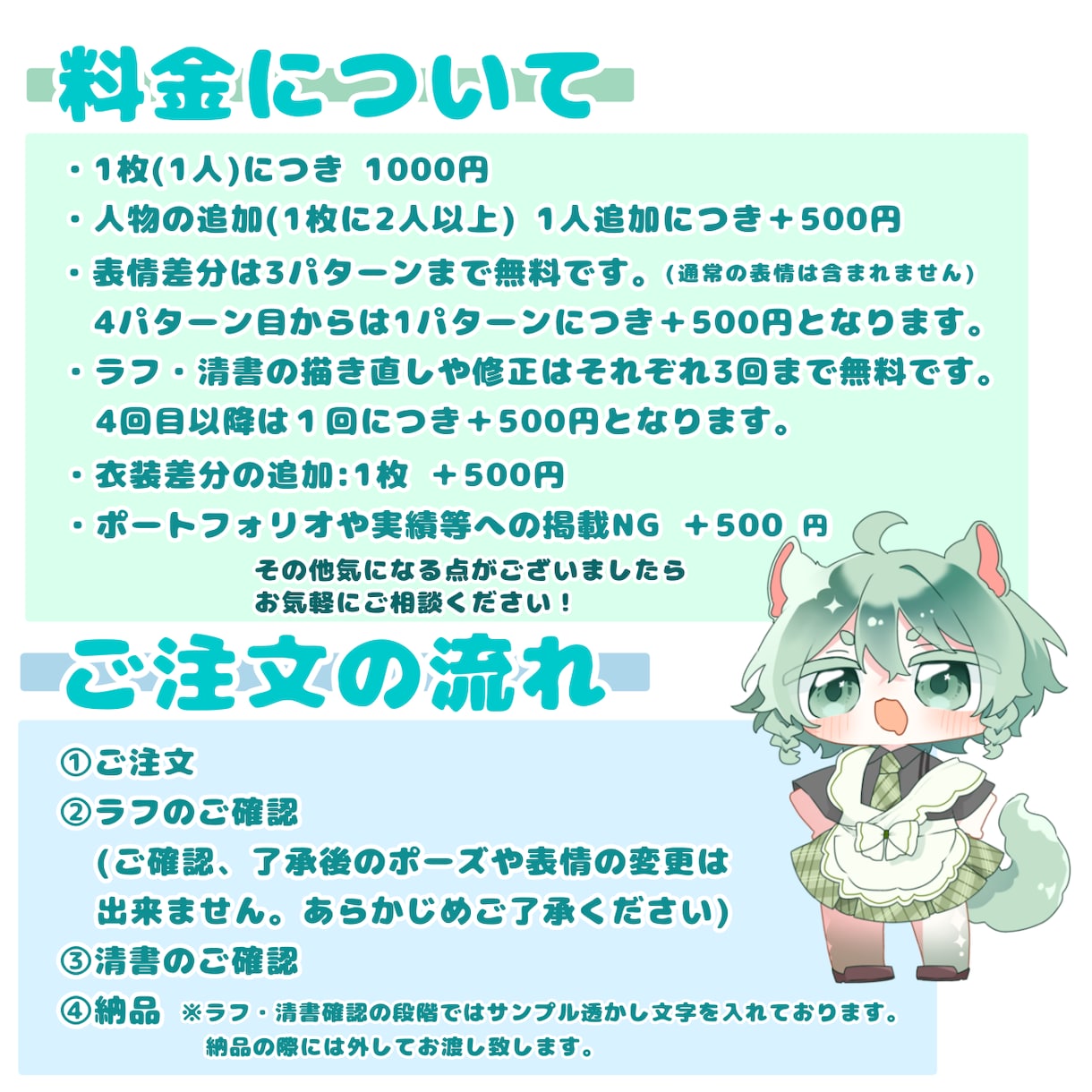 ぷにっとしたミニキャラお描きします ぷにぷにしたかわいいミニキャラをお描きします イメージ3