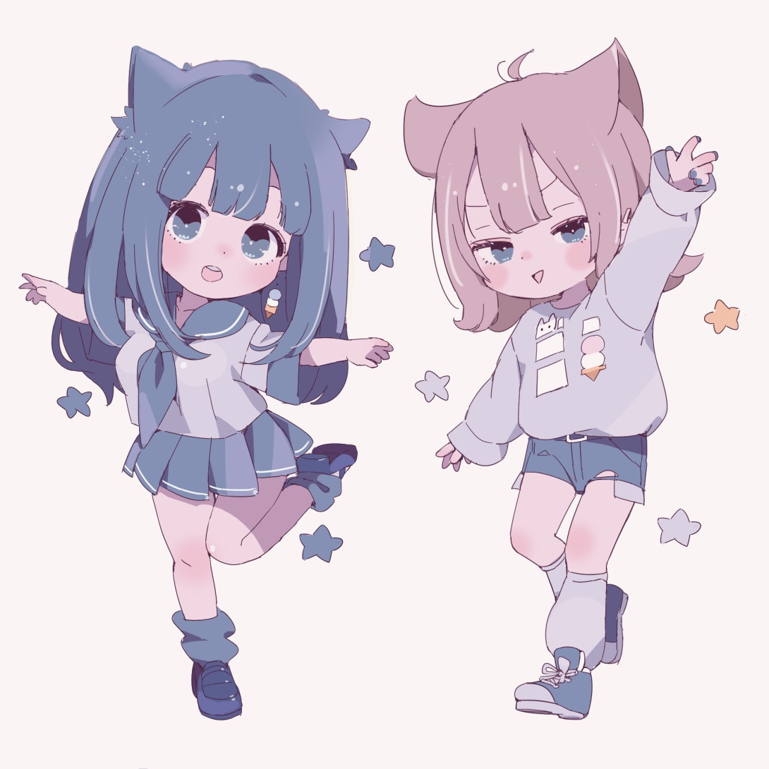 ミニキャラをお描きします ゆるい３頭身くらいのイラストをお描きします イメージ2