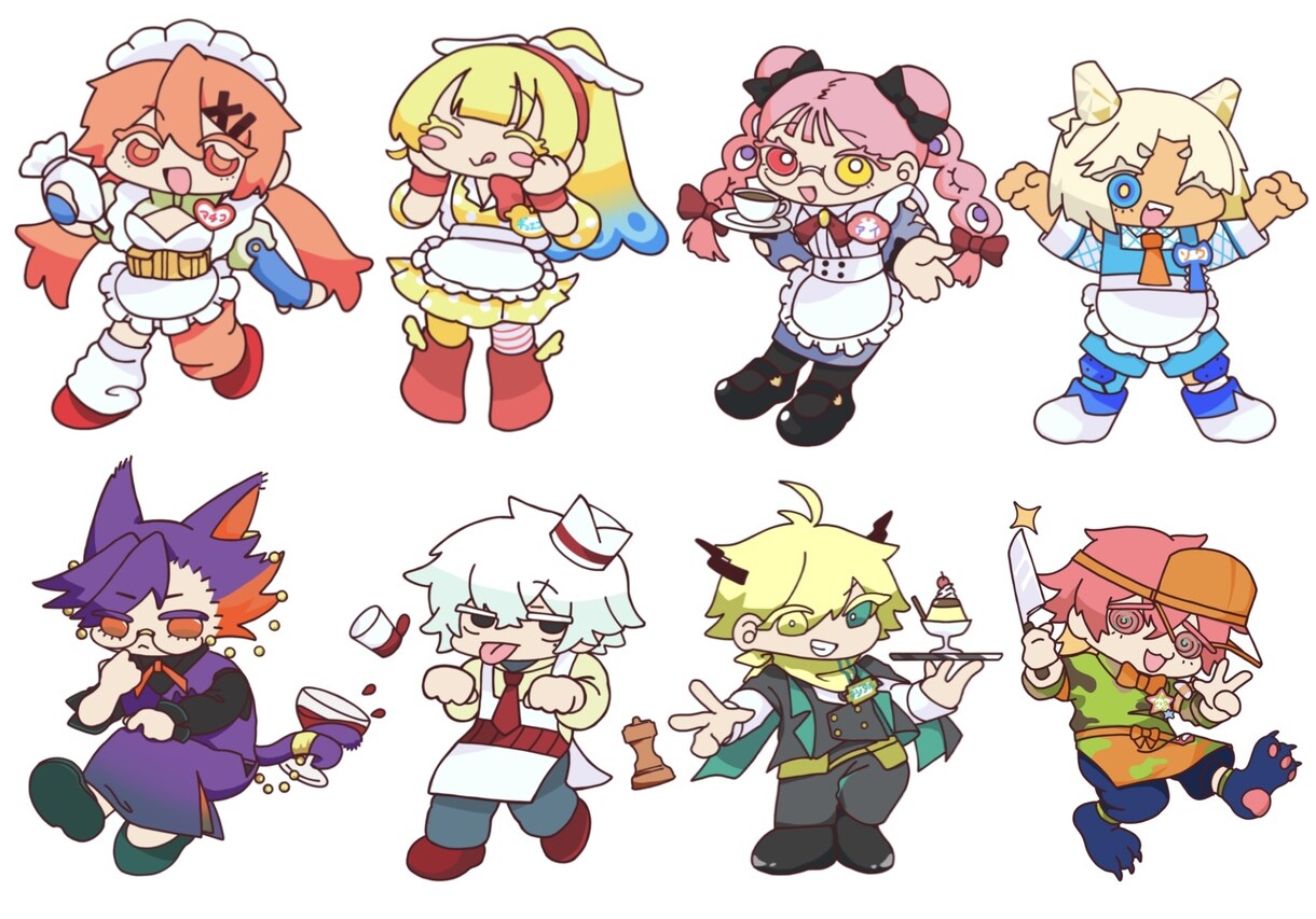 無料で無制限の修正！貴方だけをイラストを描きます アイコン 立ち絵 一枚絵 なんでも描きます！！ イメージ5