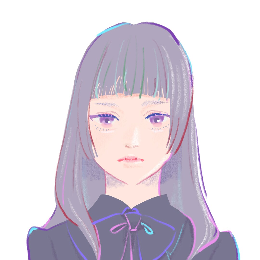 キレイめ女子なアイコン描きます 瞳が魅力的な女性のイラストをSNSのアイコンにしませんか？ イメージ3