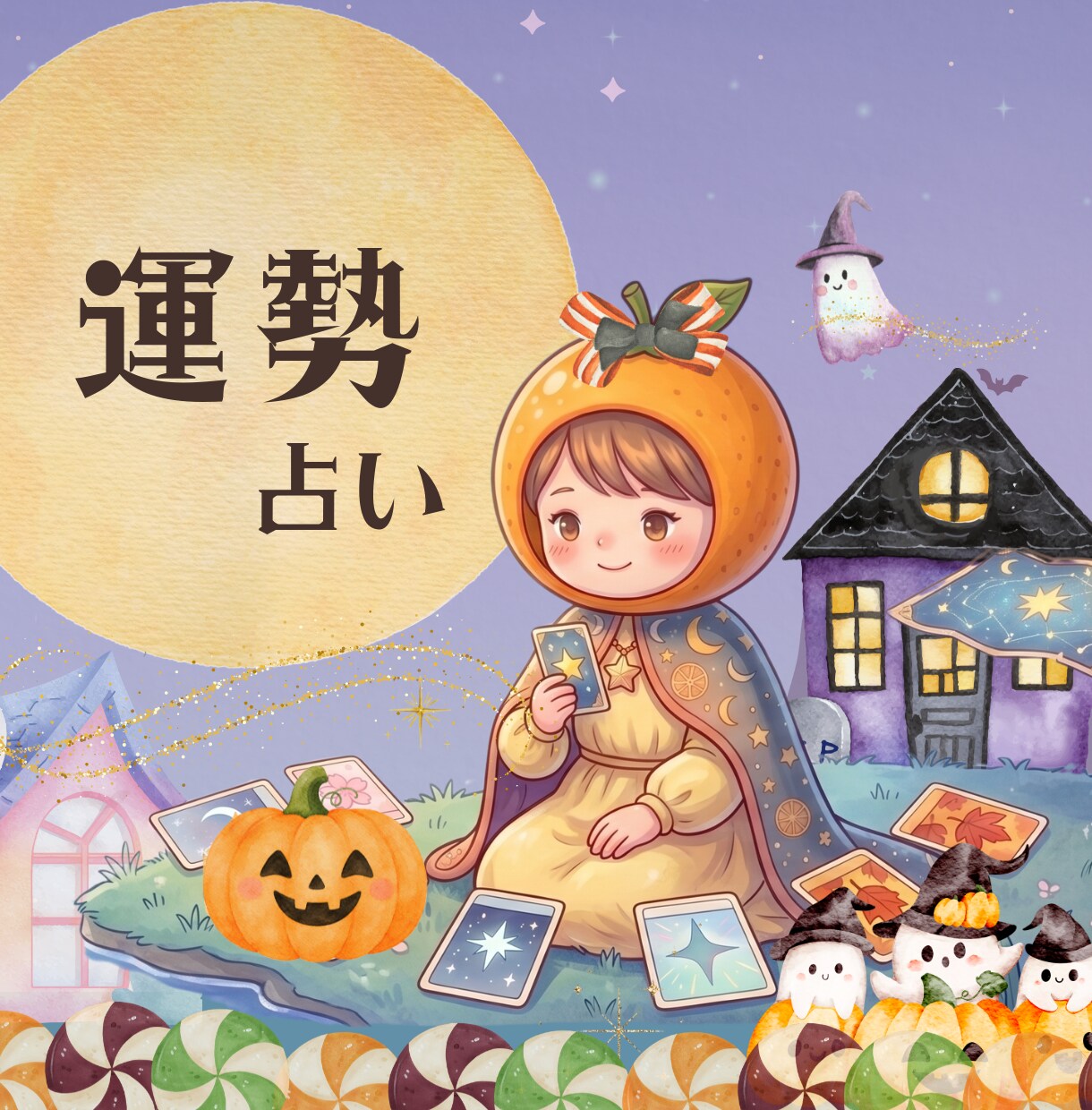10分からお気軽に*✧あなたの10月の運勢占います ちょこっと気持ちを整理したい時にも◎初めての方｜1分100円 イメージ1