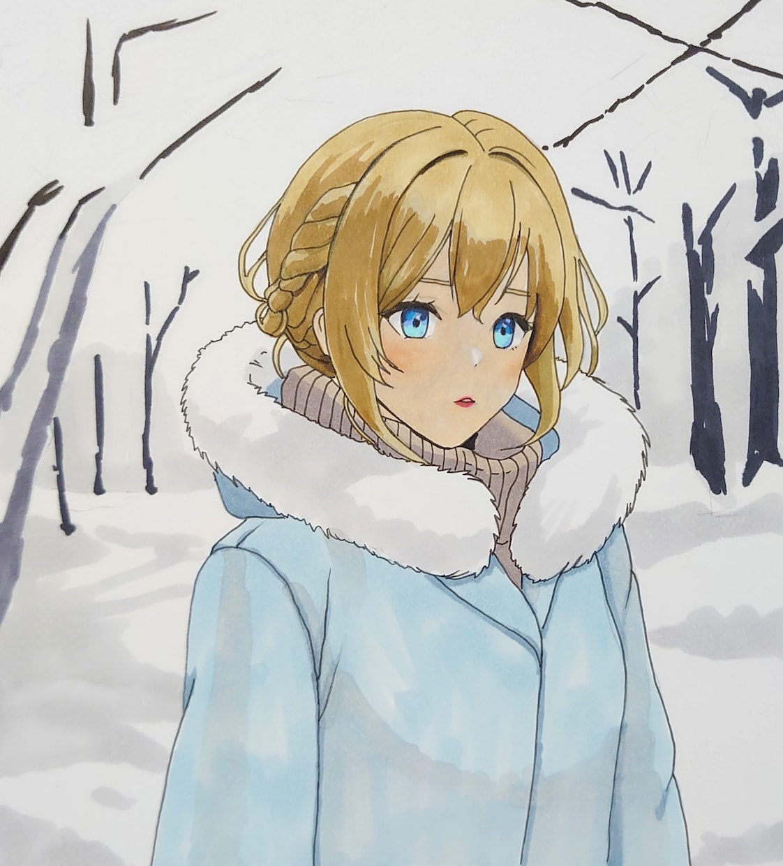手描きのイラスト描きます 無料サービスあり！ohuhuマーカーで着彩します イメージ4