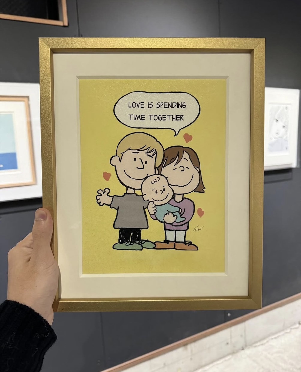 スヌーピー風にウェルカムボードの似顔絵描きます 結婚式のウェルカムボードやプレゼントご注文の方にオススメ！ イメージ5