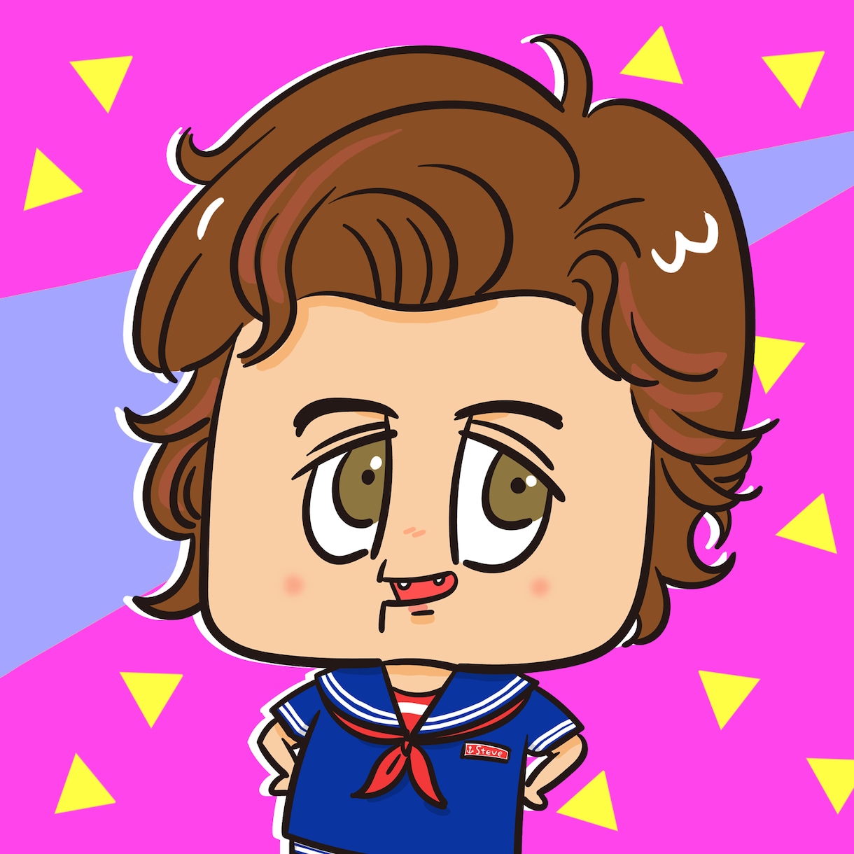 ゆるい似顔絵描きます ＳＮＳアイコン等、衣装もお好みで！イメージだけでもOK！ イメージ4
