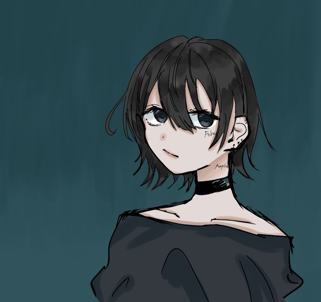 2500円で可愛いから綺麗な女の子描きます 何でも2500円で絵を描きます！ イメージ1