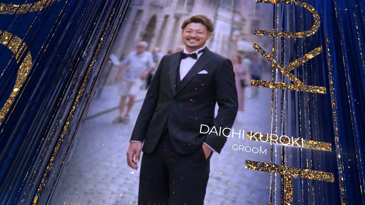 ハリウッド映画予告風オープニングムービー制作します お写真は丸投げOK！【ゲストから歓声】大迫力の結婚式ムービー イメージ5
