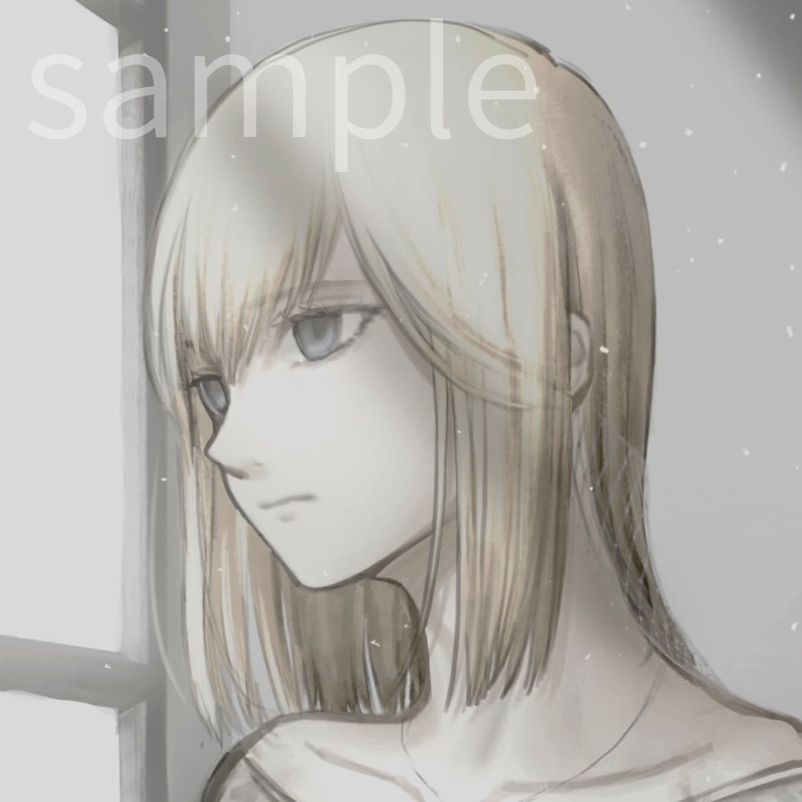 アイコンお描きします アンニュイ／ダーク／クール／耽美／ノスタルジー／少年少女 イメージ3