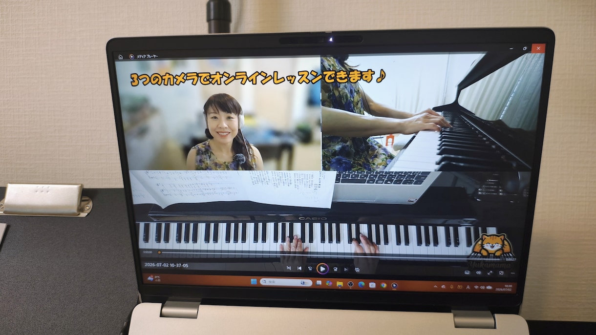 ピアノしっかり習いたい方応援します 3カメで優しく丁寧にピアノ手取り足取りおしえます！ イメージ1