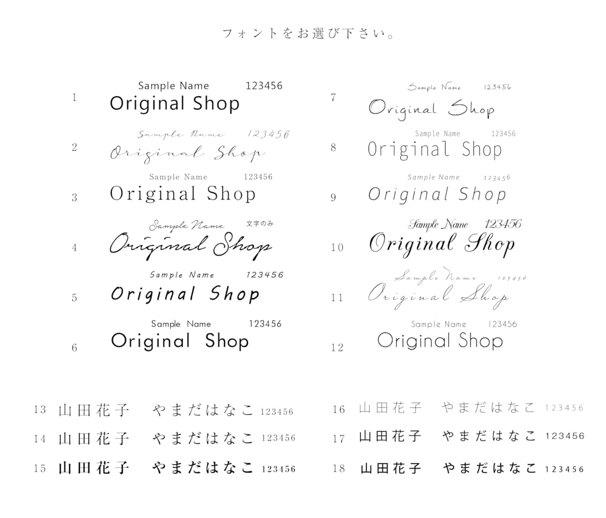 あなたの魅力を伝えるプロモーション名刺作ります 100枚両面印刷送料込☆シンプル似顔絵名刺 イメージ9