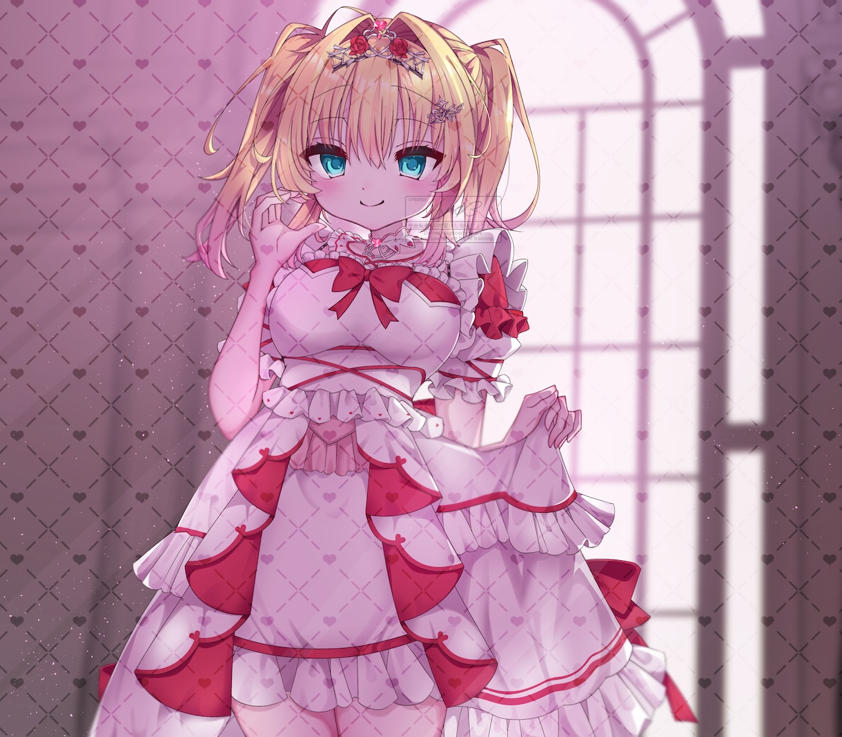 装飾付け放題！平成ギャルゲ萌え絵イラストを描きます キャラの可愛さを引き出す構図・質感や色合いが自慢です♪ イメージ1