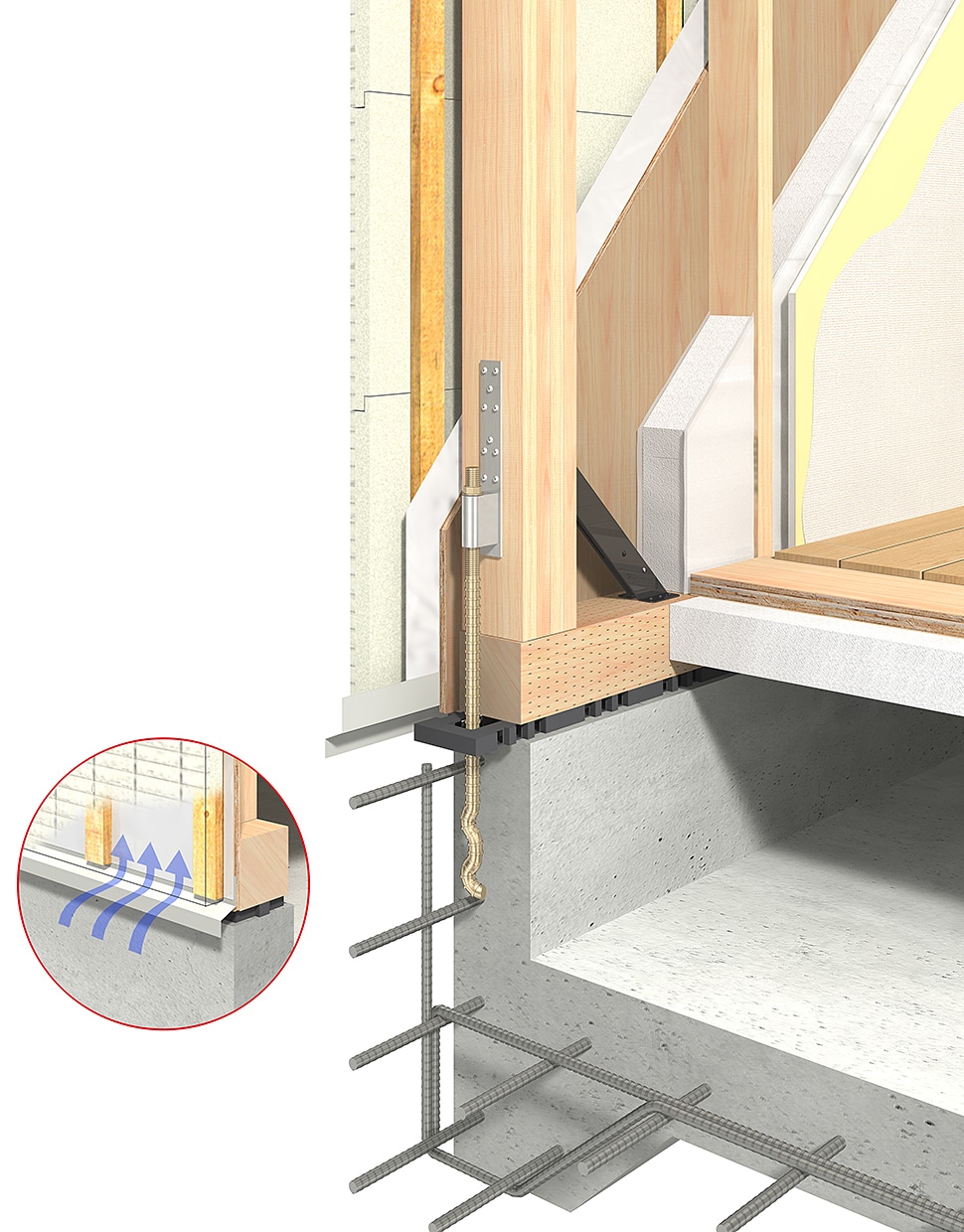 住宅の仕様が伝わる断面パース制作します 1級建築士の知識で建物の仕様を見える化 イメージ3