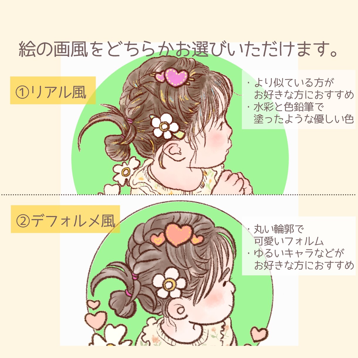 お写真から可愛くて優しい似顔絵描きます SNSのアイコンなどにぜひお使いください！ イメージ2