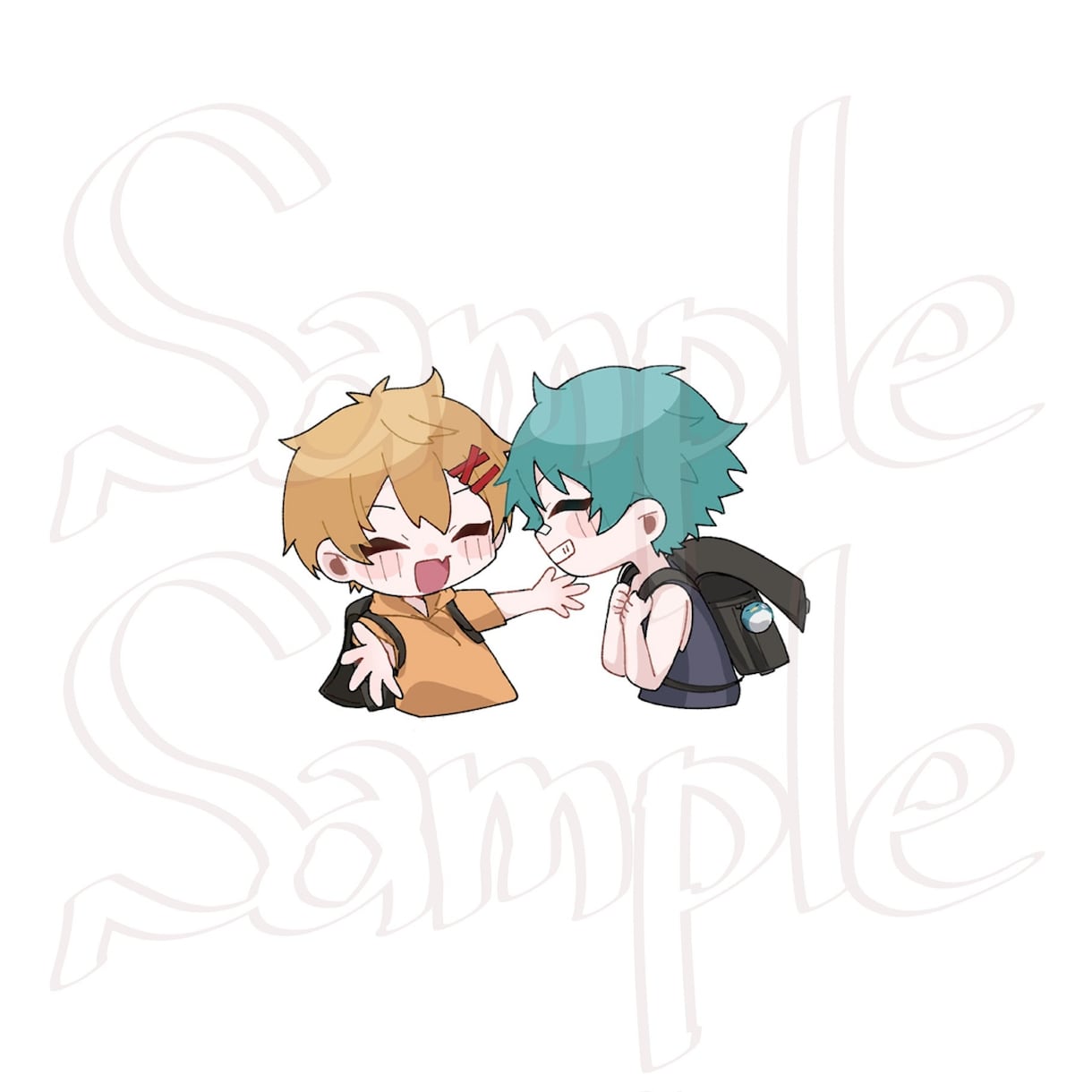 SD デフォルメイラスト描きます あなたのキャラクターを可愛く描きます！ イメージ4