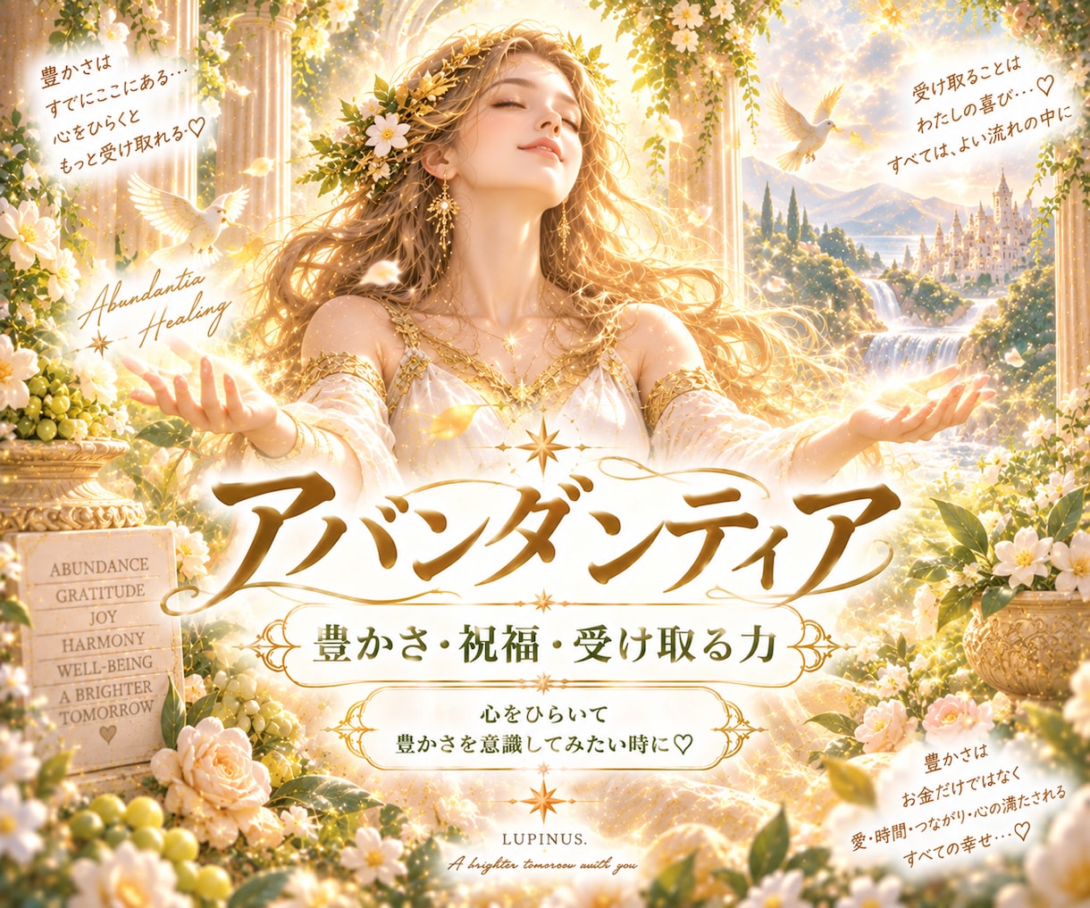 1か月で　6つの女神系ヒーリングをお届けします お好きな時に受け取れる・楽しめる女神ドルフィン遠隔ヒーリング イメージ8