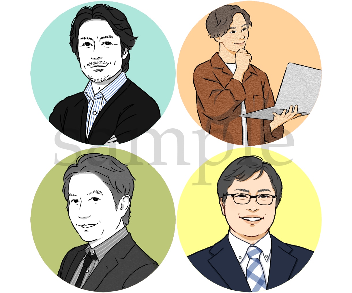 ナチュラルで人間味のあるプロフィールを描きます SNS、副業、ビジネスに。手描きの存在感であなたらしさを発信 イメージ7