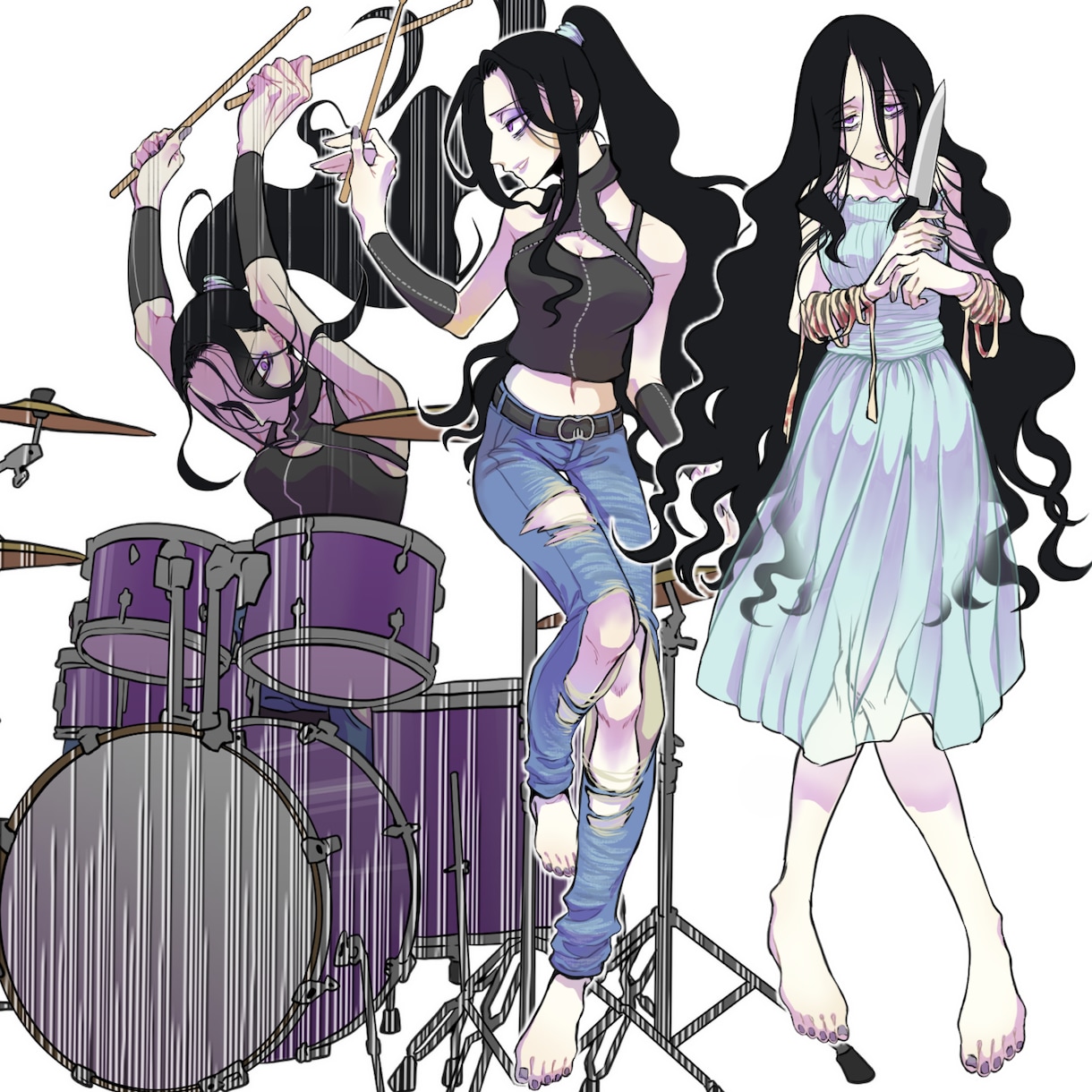 TRPGの立ち絵作成します はっきりとした線のパキッとしたイラストをご提供 イメージ4
