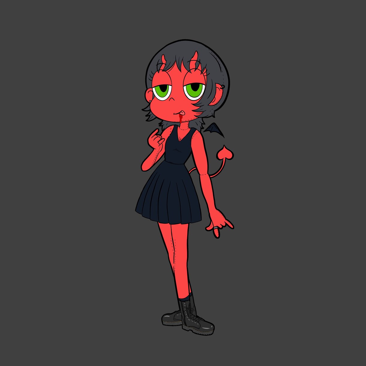 海外受けしそうなキャラクターをパターン化で描きます あなたのお気に入りのキャラクターを作り、世界に広めよう イメージ3